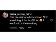 Comment by a fan. Image via Instagram /@alliyallim